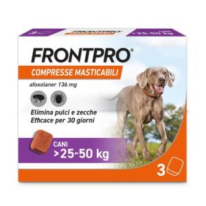 Frontline FRONTPRO compresse masticabili per cani 25-50 kg