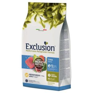 Set Risparmio! 2 x Exclusion Mediterraneo - 2 x 12 kg Adult Medium Pollo