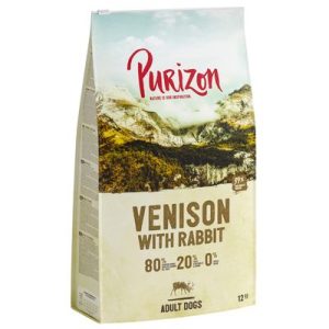 Purizon Adult Selvaggina con Coniglio - senza cereali - 12 kg