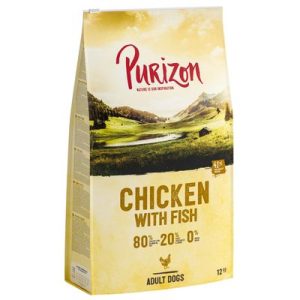 Purizon Adult Pollo con Pesce - senza cereali - Set %: 4 x 1 kg