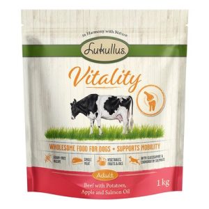 Lukullus Vitality Articolazioni Manzo - senza cereali Crocchette - 12 kg