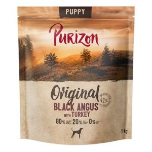 Purizon Puppy Black Angus con Tacchino Crocchette per cane - Set %: 4 x 1 kg