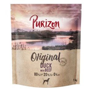 Purizon Adult Anatra con Manzo Crocchette per cane - 4 x 1 kg