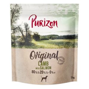 Purizon Adult Agnello con Salmone Crocchette senza cereali per cane - Set %: 4 x 1 kg
