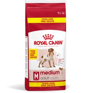 8 + 1 kg / 15 + 3 kg gratis! 9 kg / 18 kg Royal Canin Adult Overfill - 8 kg + 1 kg Mini - 8+1 kg
