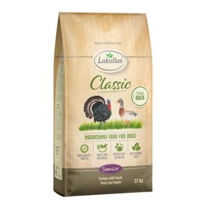Lukullus Classic Senior Tacchino & Anatra - 12 kg