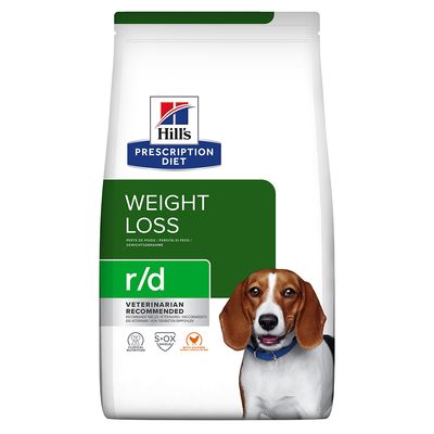 Hill's Prescription Diet r/d Weight Reduction secco per cane - Set %: 2 x 10 kg