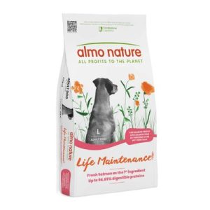 Almo Nature Life Maintenance Large Adult Salmone & Riso - Set %: 2 x 12 kg