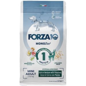 Forza10 Mini Diet al Cervo con Patate Crocchette cane - Set %: 2 x 1,5 kg - 2 x 1.5 kg
