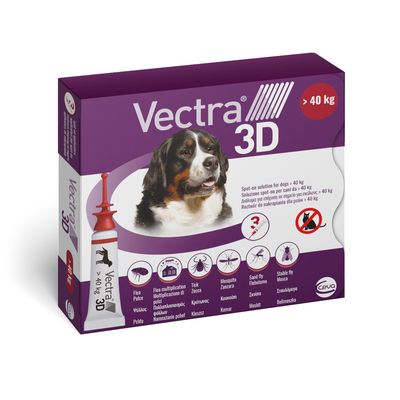 Vectra 3D per cani > 40 kg - XL - Set %: 6 pipette da 8 ml