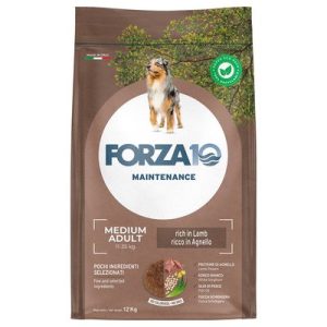 Forza10 Maintenance Medium Adult all'Agnello con Riso Crocchette cane - 12 kg