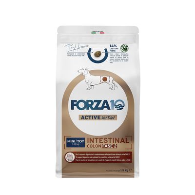 Forza10 Active Line Mini/Toy Intestinal Colon Fase 2 Crocchette cane - 1.5 kg