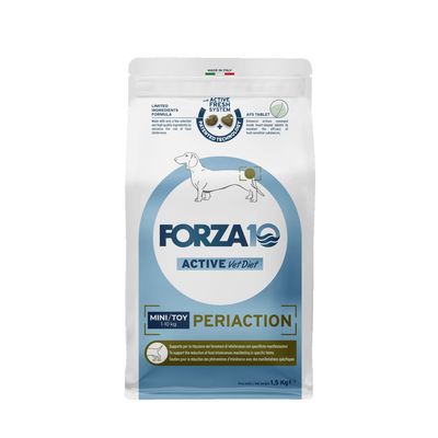 Forza10 Active Line Mini/Toy Periaction Crocchette cane - Set %: 3 x 1,5 kg - 3 x 1.5 kg