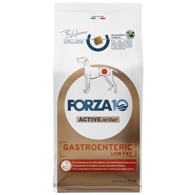 Forza10 Active Line Gastroenteric Low Fat Crocchette cane - Set %: 2 x 4 kg
