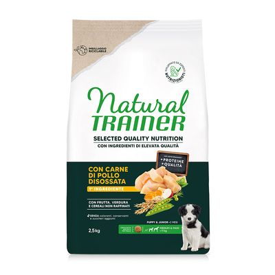 Natural Trainer Selected Quality Nutrition Puppy Medium & Maxi Pollo - Set %: 2 x 2,5 kg - 2 x 2.5 kg
