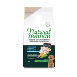 Natural Trainer Selected Quality Nutrition Adult Small & Toy Pesce bianco - Set %: 2 x 1,5 kg - 2 x 1.5 kg