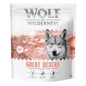 Wolf of Wilderness Adult "Great Desert" - Tacchino - 1 kg