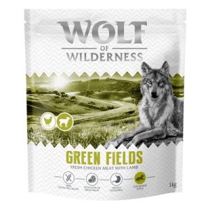 Wolf of Wilderness Senior "Green Fields" - Agnello - 1 kg - NUOVA RICETTA!