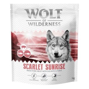 Wolf of Wilderness "Scarlet Sunrise" - Salmone & Tonno - 4 kg