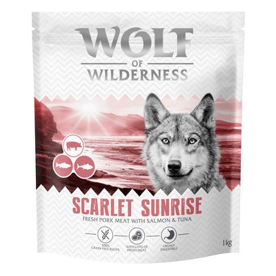 Wolf of Wilderness "Scarlet Sunrise" - Salmone & Tonno - 4 kg