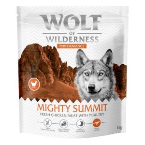 Wolf of Wilderness "Explore The Mighty Summit" - Performance - 4 kg (4 x 1 kg) - NUOVA RICETTA!
