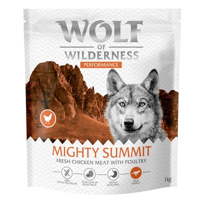 Wolf of Wilderness "Explore The Mighty Summit" - Performance - 4 kg (4 x 1 kg) - NUOVA RICETTA!