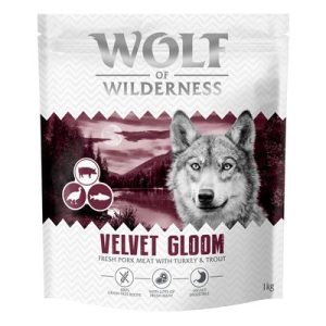 Wolf of Wilderness "Velvet Gloom" Tacchino & Trota - 1 kg