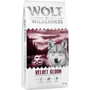 Wolf of Wilderness "Velvet Gloom" Tacchino & Trota - 1 kg