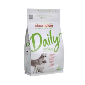 Almo Nature Daily all Breeds Manzo & Riso - Set %: 2 x 1,2 kg - 2 x 1.2 kg