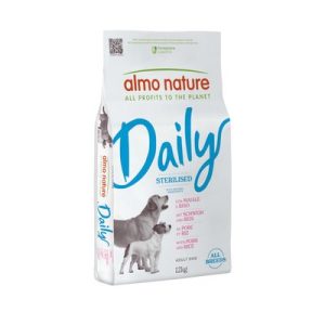 Almo Nature Daily Sterilised all Breeds Maiale & Riso - Set %: 2 x 1,2 kg - 2 x 1.2 kg