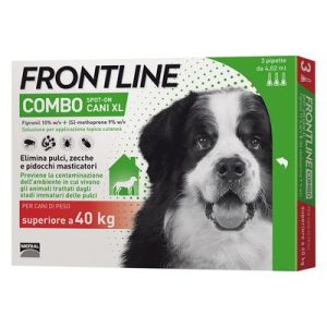 Frontline Combo cane - soluzione spot-on > 40 kg - 3 pipette (4,02 ml)