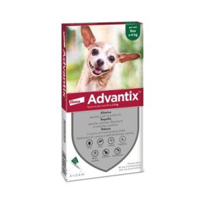 Advantix® Spot-on per cani fino a 4 kg - 4 pipette (0,4 ml)