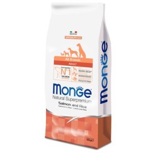 Monge Superpremium All Breeds Adult Salmone & Riso - 12 kg