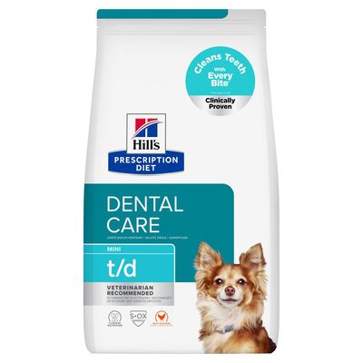 Hill's Prescription Diet t/d Dental Care Mini secco per cani - 3 kg