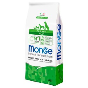 2 x 12 kg Monge Superpremium Crocchette cane