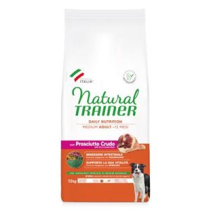 Natural Trainer Adult Medium con Prosciutto crudo - Set %: 2 x 12 kg