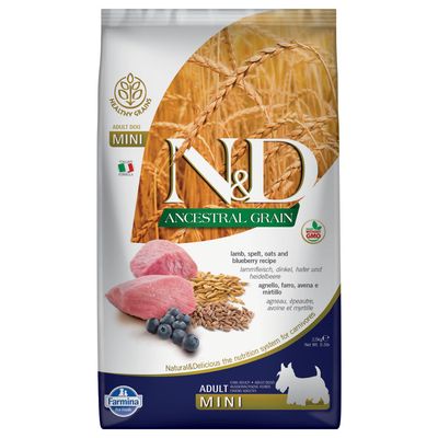 Multipack risparmio! 2 x 7 kg Farmina Adult Mini Crocchette cane