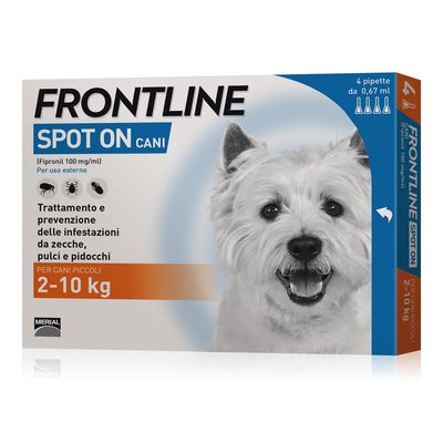 Frontline soluzione spot-on per cani 2-10 kg - Esaurito