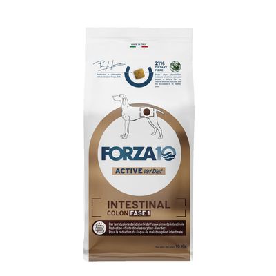Forza10 Active Line Intestinal Colon Fase 1 Crocchette cane - Set %: 2 x 4 kg
