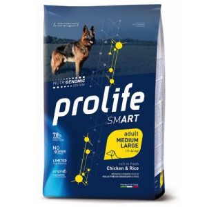 Prolife Smart Adult Medium/ Large Breed Pollo & Riso - 12 kg