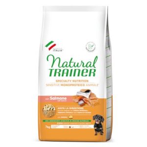Natural Trainer Sensitive Adult Small & Toy con Salmone - Set %: 2 x 7 kg