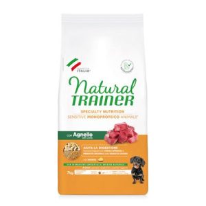 Natural Trainer Sensitive Adult Small & Toy con Agnello - Set %: 2 x 7 kg