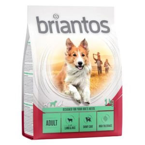 Briantos Adult Agnello & Riso Crocchette per cane - Set %: 4 x 1 kg