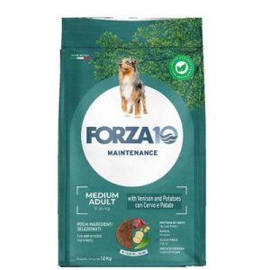 Forza10 Maintenance Medium Adult al Cervo con Patate Crocchette cane - 12 kg