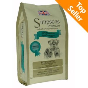 Simpsons Premium Sensitive Adult Agnello e Patate - 2 kg