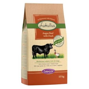 Lukullus Senior Angus & Anatra Crocchette cane - Set %: 2 x 10 kg