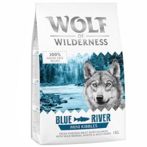 Wolf of Wilderness Mini "Blue River" - Salmone - 5 kg (5 x 1 kg)