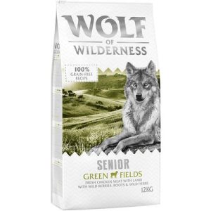 Multipack risparmio! 2 x 12 kg Wolf of Wilderness Crocchette senza cereali per cane
