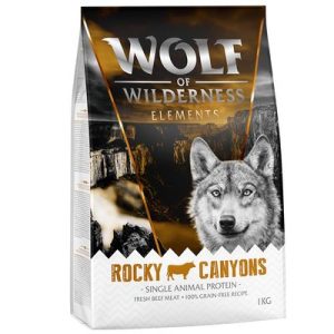 Wolf of Wilderness Manzo Monoprotein "Rocky Canyons" - Set %: 2 x 12 kg