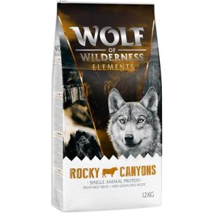 Wolf of Wilderness Manzo Monoprotein "Rocky Canyons" - 5 kg (5 x 1 kg)